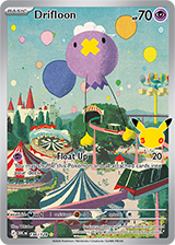 Drifloon Illustration Rare from Pokemon TCG 30th Celebration