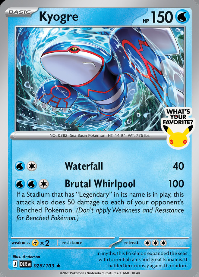Reigning It In Kyogre, Groudon, and Giratina Promos Launch With Delta Reign