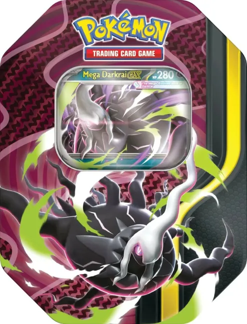 Mega Darkrai ex Mega Forces tin