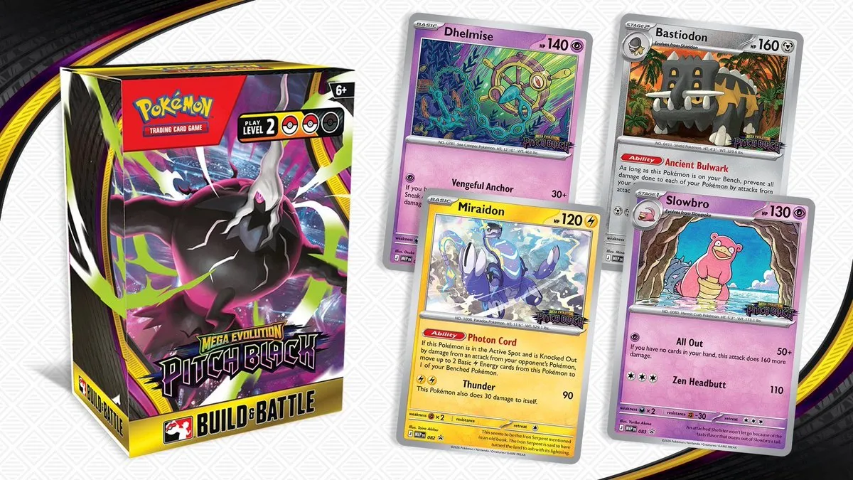 Pitch Black Build and Battle prerelease box