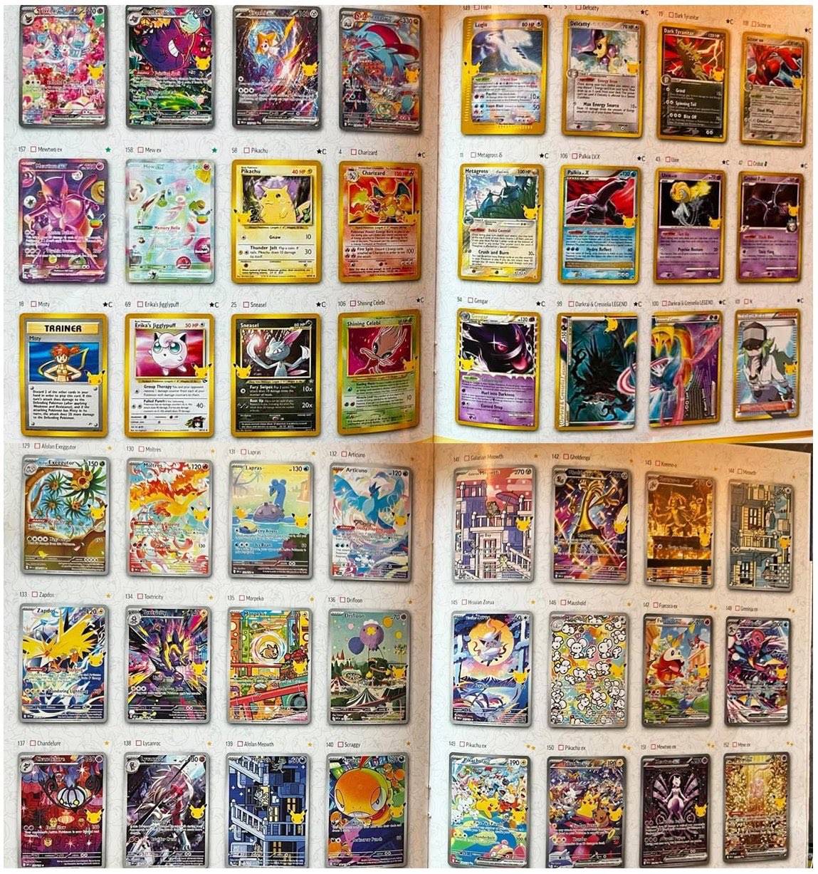 Pokémon TCG 30th Celebration Set List Leaks Early