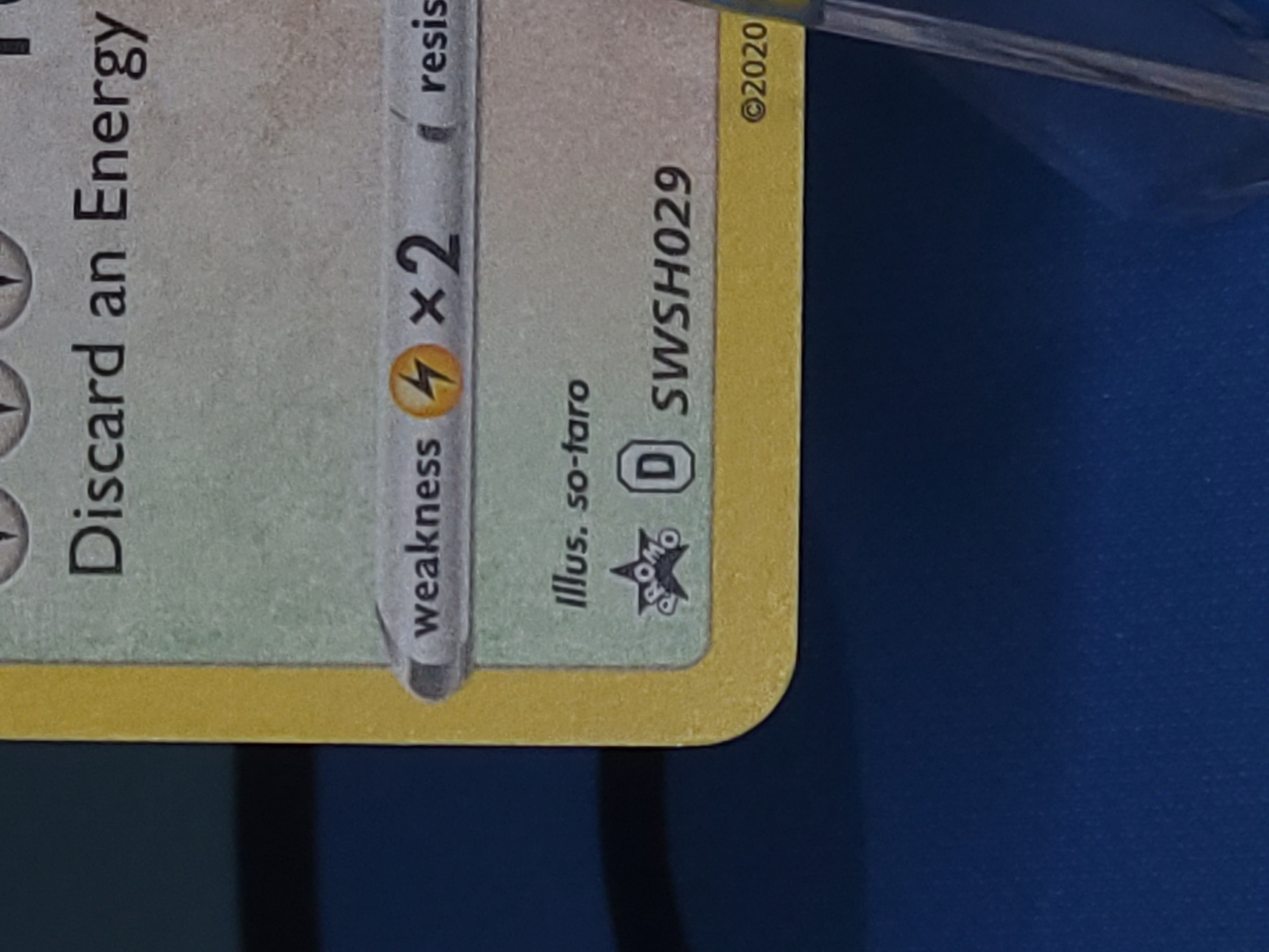 Black Star Promo card showing the black star with PROMO text rarity symbol