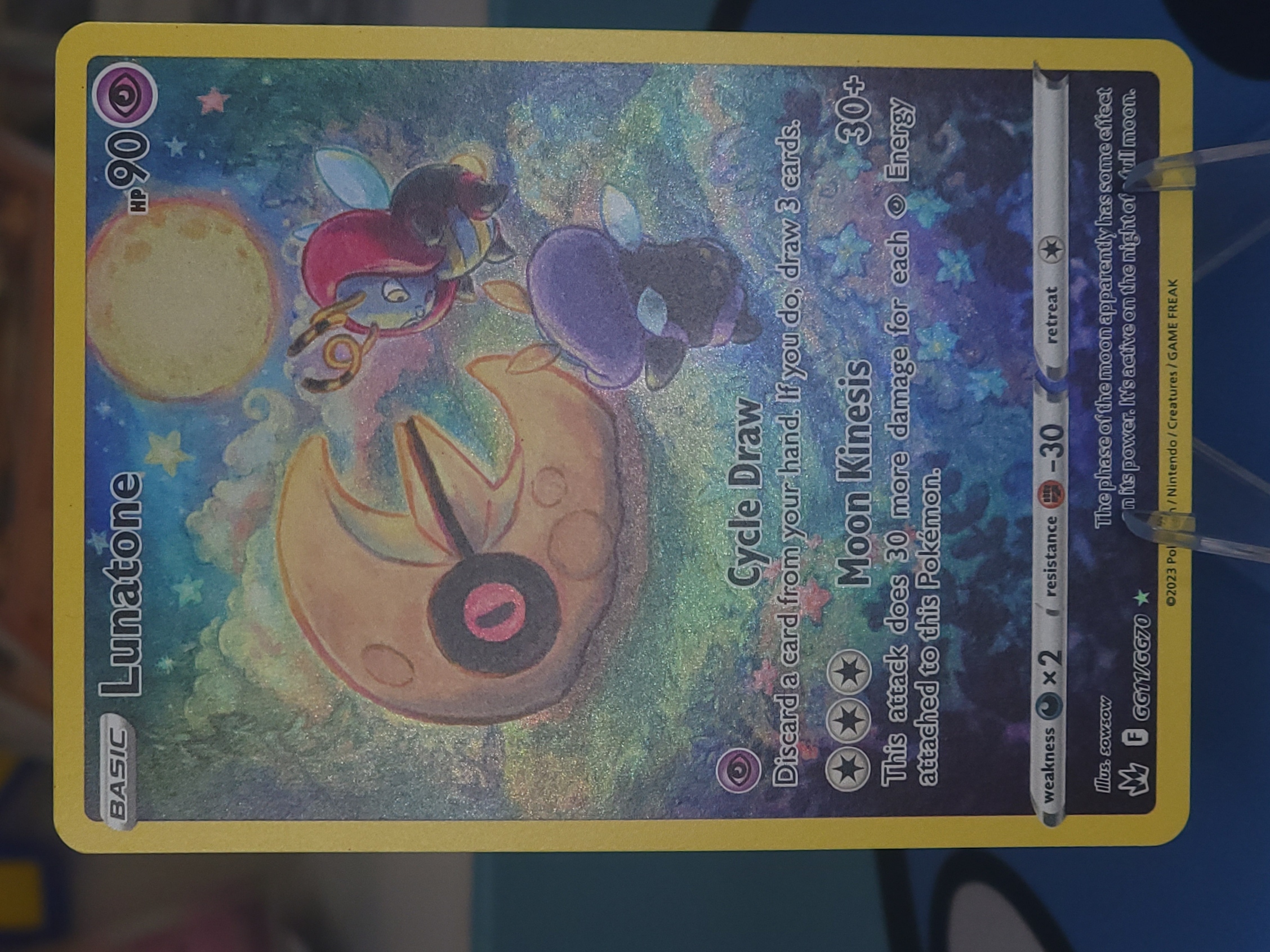 Galarian Gallery card showing GG numbering from the Crown Zenith set