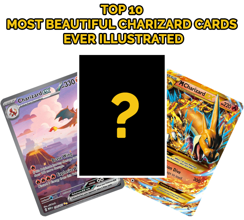 Top 10 Most Beautiful Charizard Cards Ever Illustrated